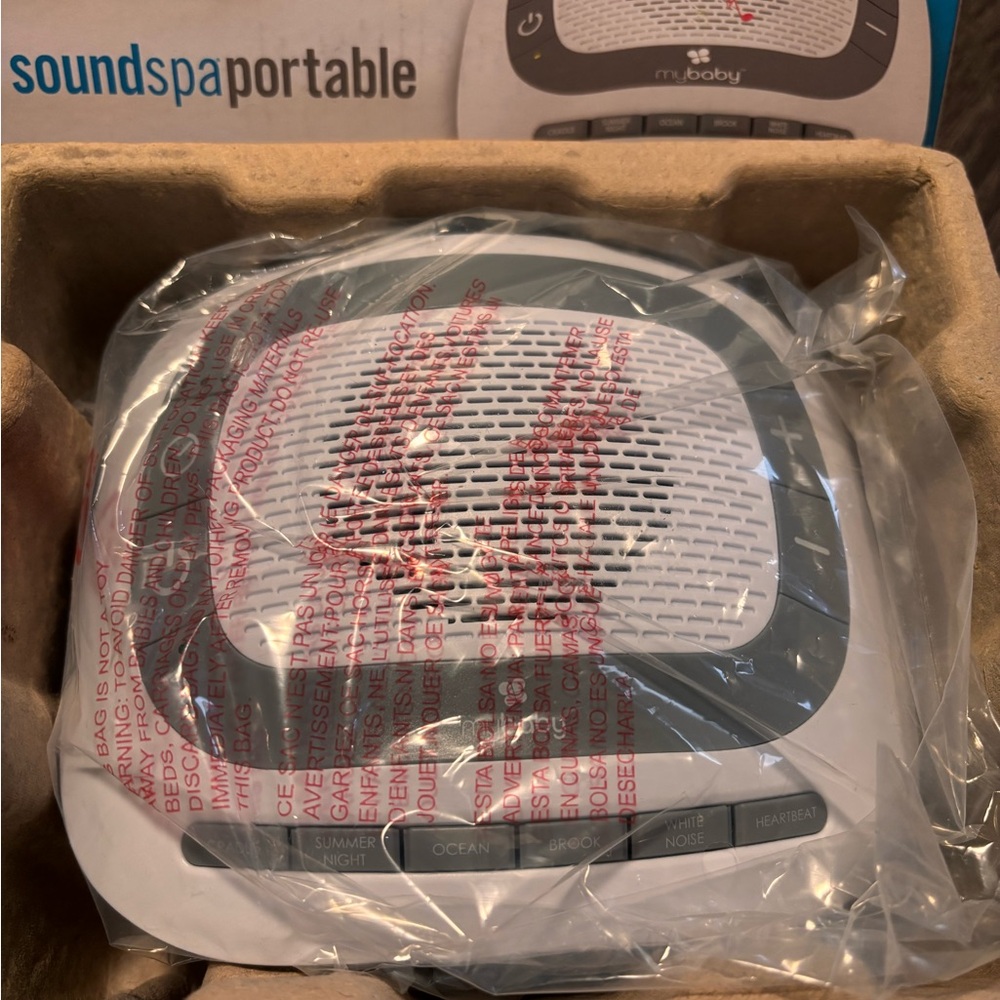 MyBaby Sound Spa White Noise Machine for Babies by HoMedics